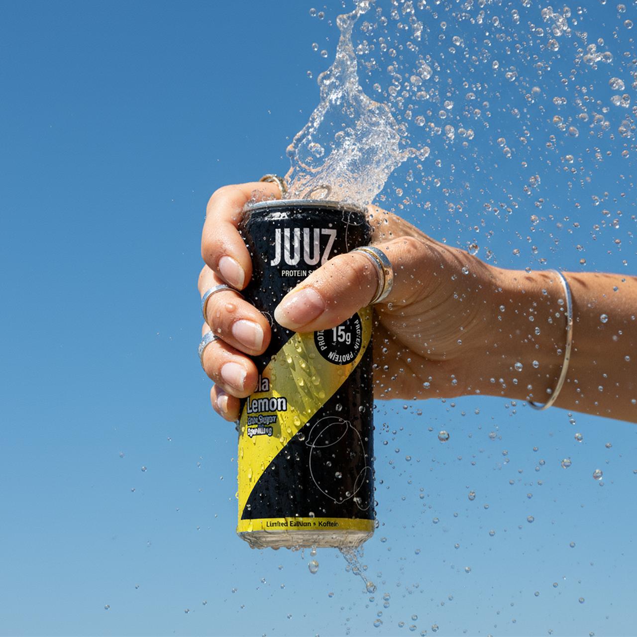JUUZ Protein Soda Cola-Lemon (Limited Edition)