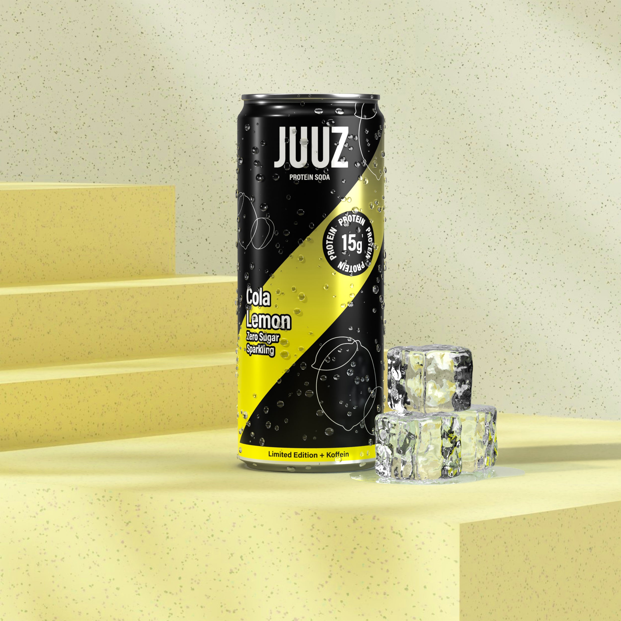 JUUZ Protein Soda Cola-Lemon (Limited Edition)