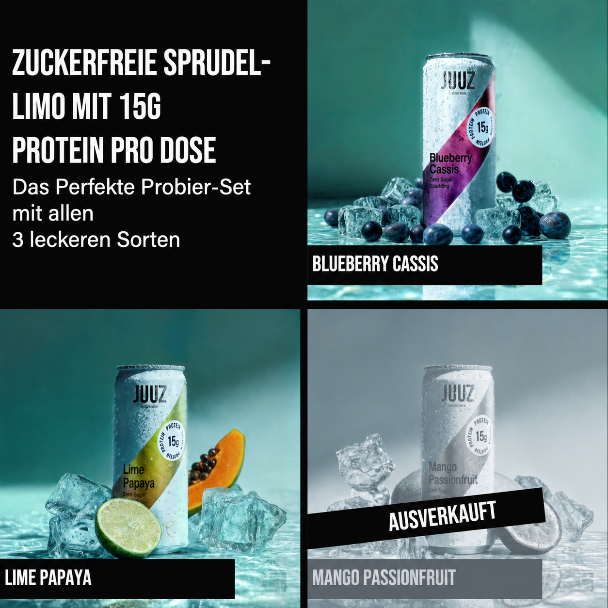 JUUZ Protein Soda