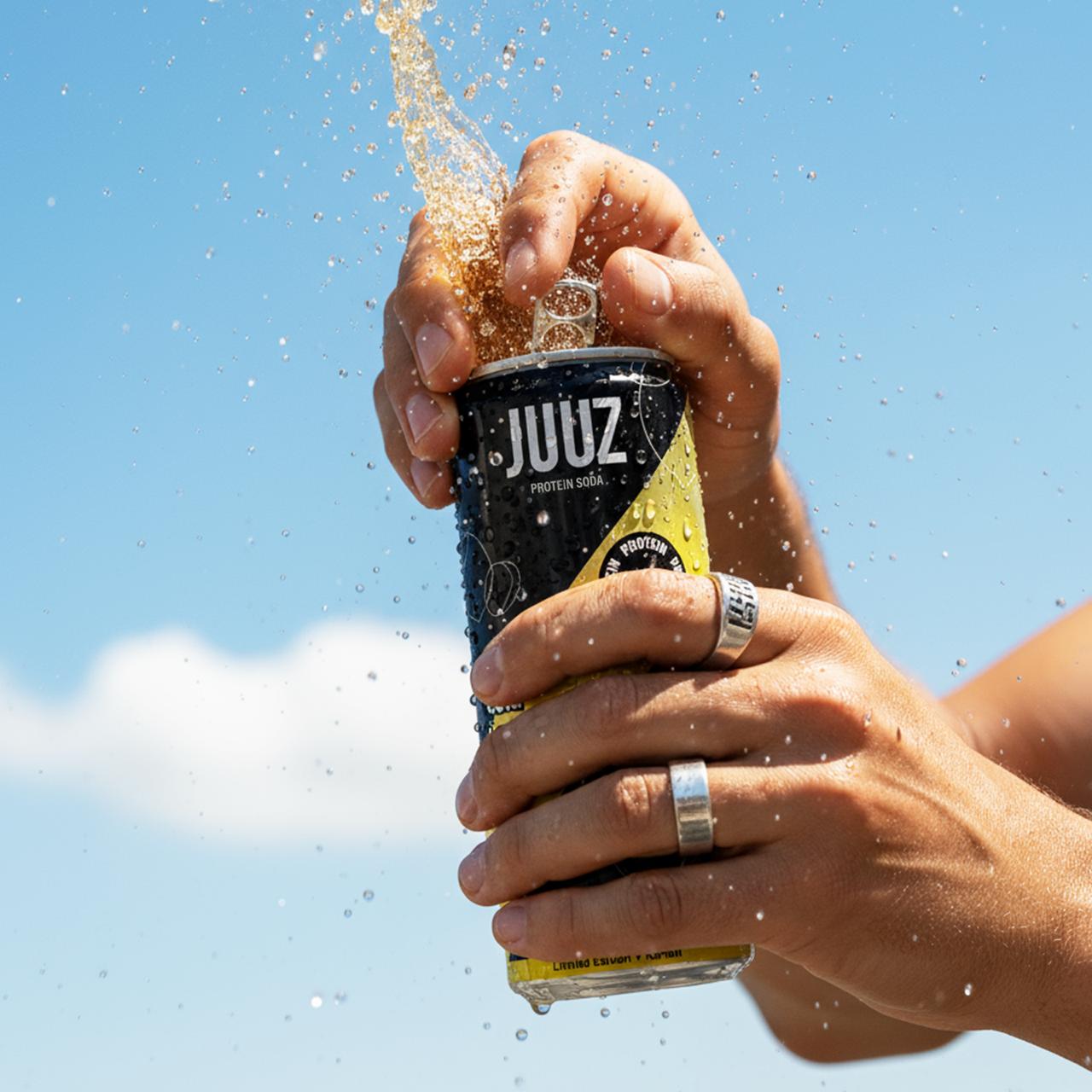 JUUZ Protein Soda Cola-Lemon (Limited Edition)